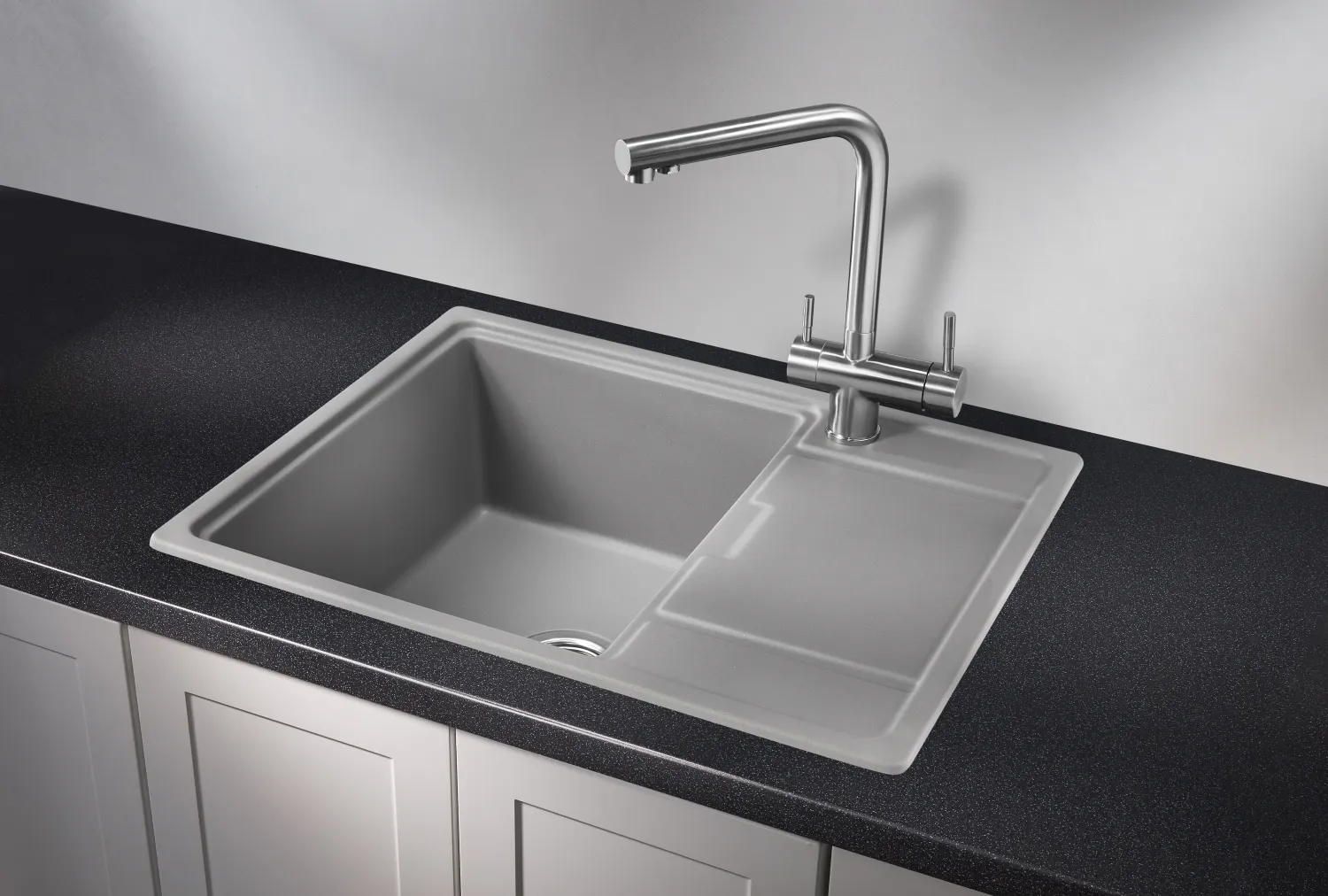 Мойка для кухни Granula 6503 алюминиум, 65х50 см, прямоугольная