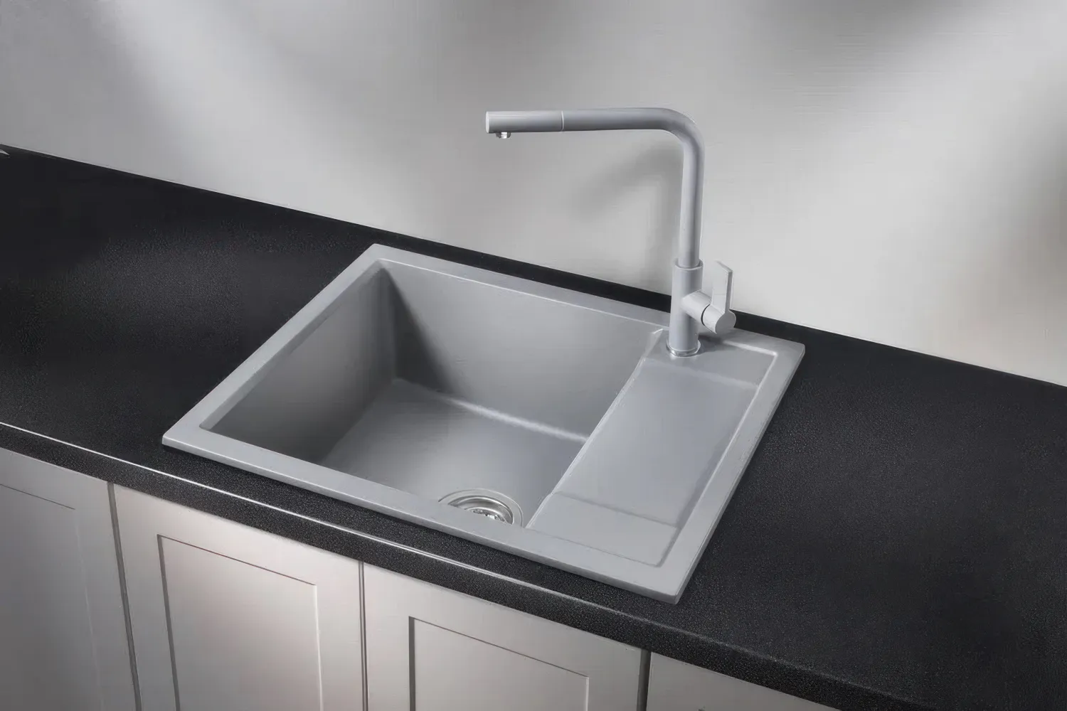 Мойка для кухни Granula 6002 алюминиум, 60х50 см, прямоугольная