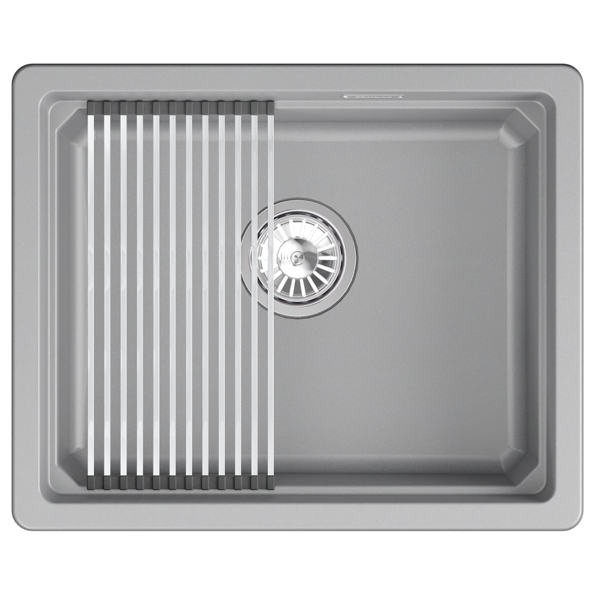 KS-5501iU, АЛЮМИНИУМ, кухонная мойка, кварц