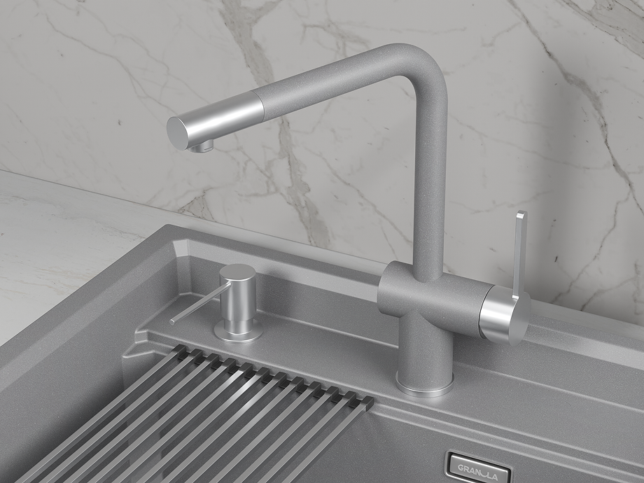 5017, АЛЮМИНИУМ, СМЕСИТЕЛЬ КУХОННЫЙ