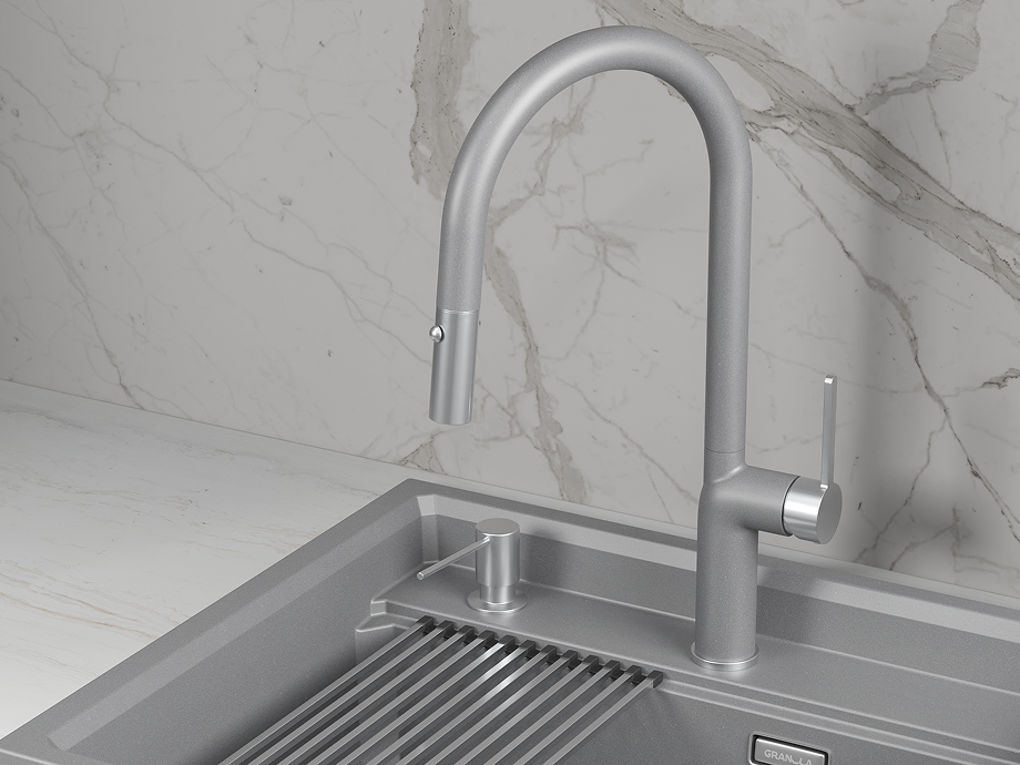 9010, АЛЮМИНИУМ, СМЕСИТЕЛЬ КУХОННЫЙ